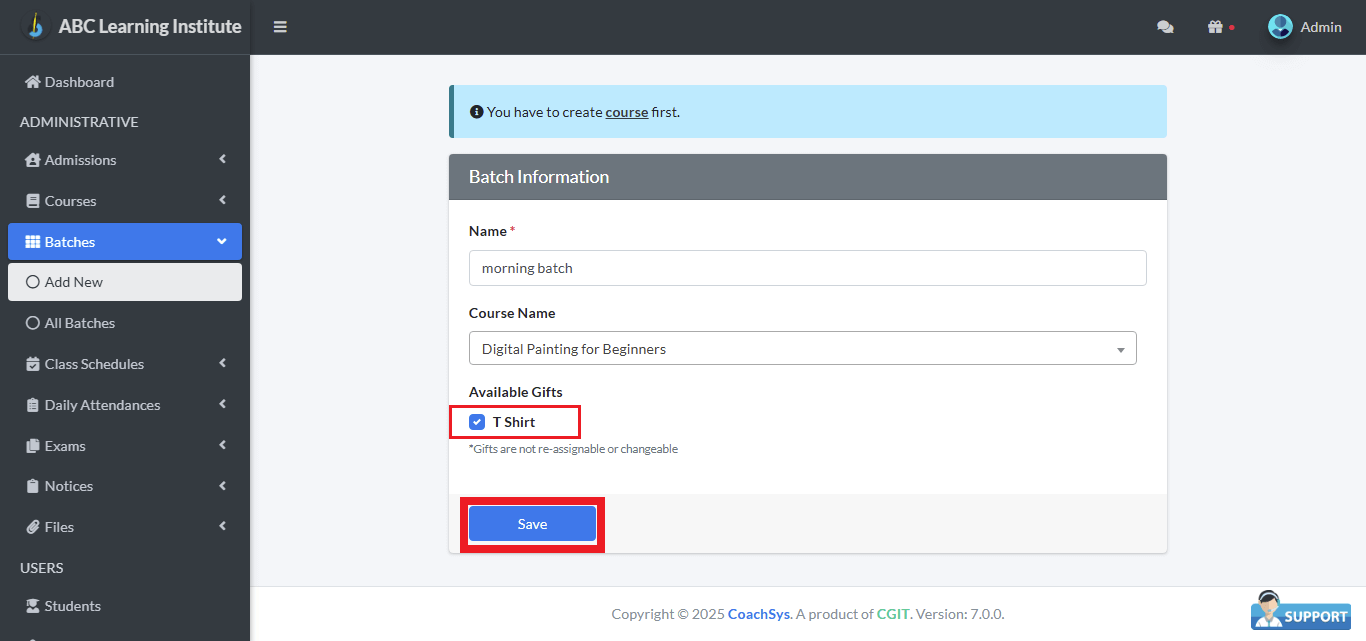 Add New 2 Add New Batch fuf