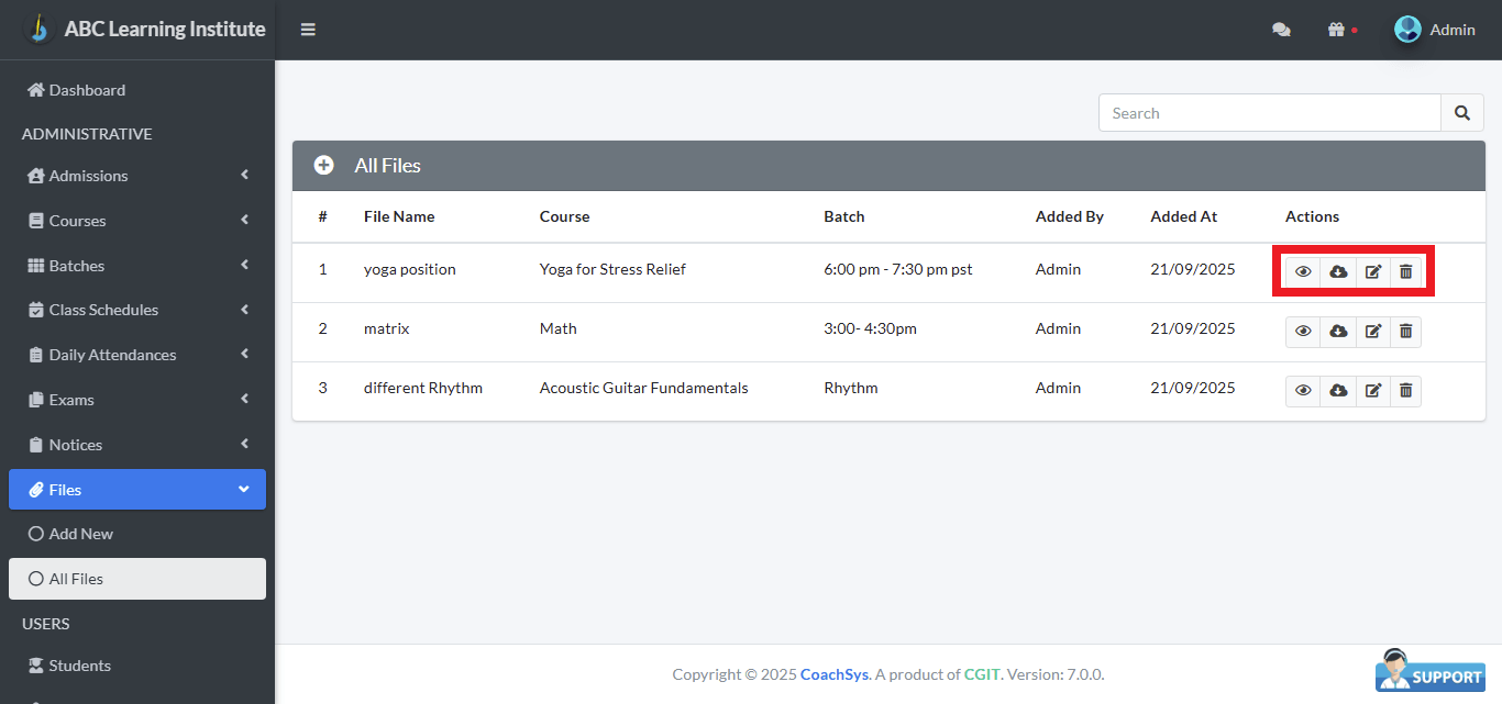 View, Download, Edit and Delete Files 1 View Download Edit and Delete Files