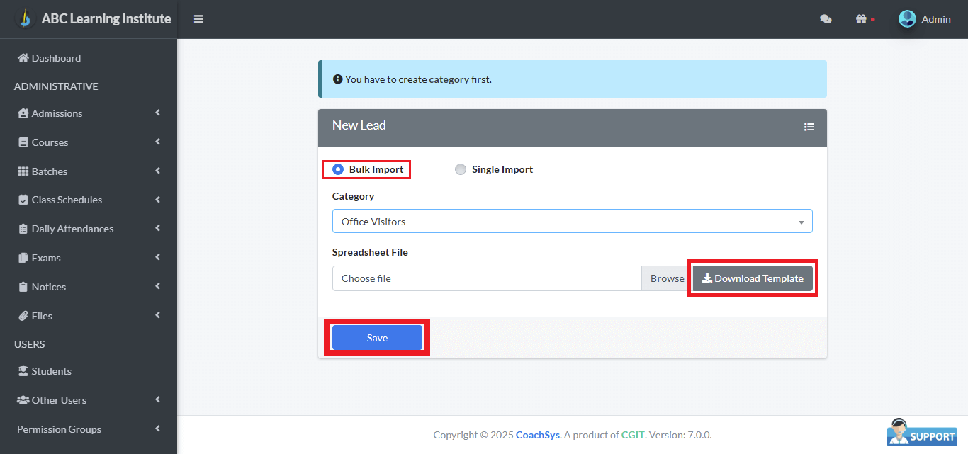 Add New 2 add new leads