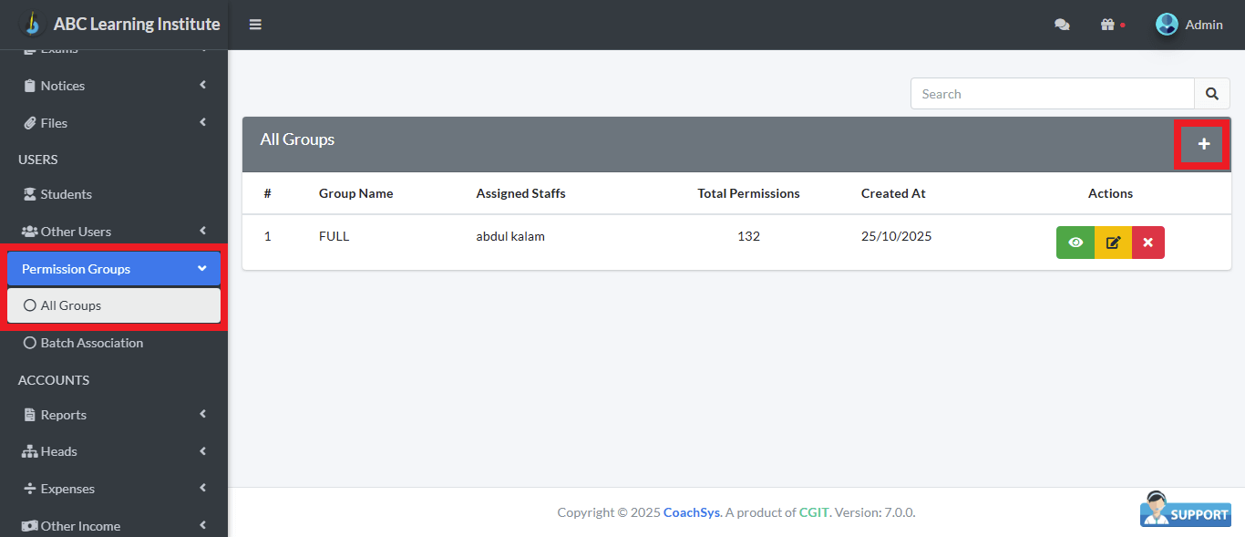 All Groups 1 all group