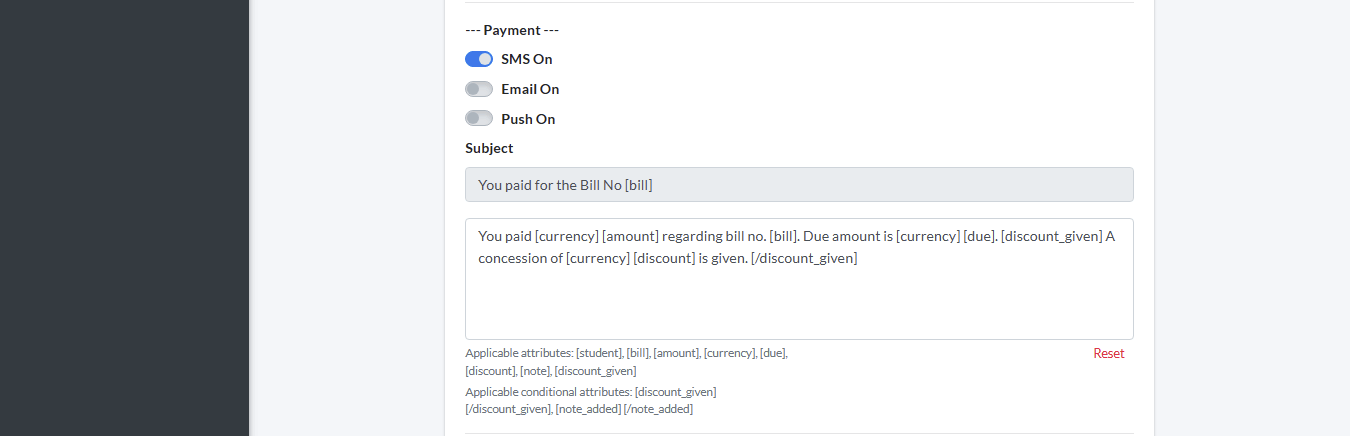 Notifications 6 noti f